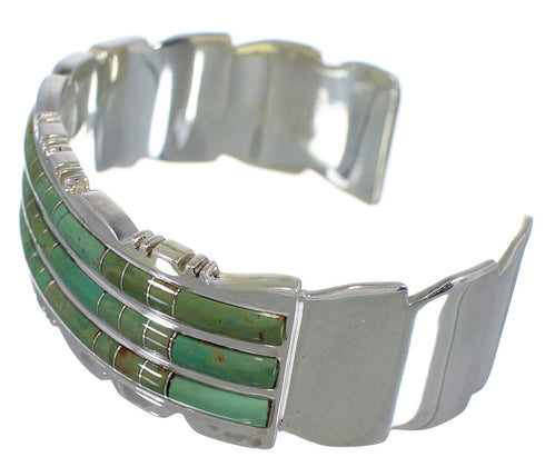 Silver And Turquoise Southwestern Bracelet TX39622