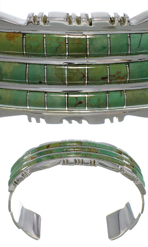 Silver And Turquoise Southwestern Bracelet TX39622