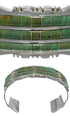 Silver And Turquoise Southwestern Bracelet TX39622
