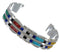 Sterling Silver Multicolor Southwest Bracelet TX39651