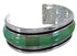 Turquoise Southwest Silver Cuff Bracelet EX41593