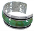 Turquoise Southwest Silver Cuff Bracelet EX41593