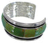 Genuine Sterling Silver Turquoise Cuff Bracelet EX41604