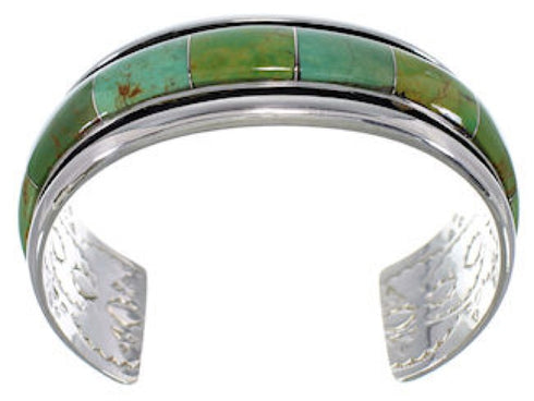 Genuine Sterling Silver Turquoise Cuff Bracelet EX41604