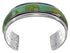Genuine Sterling Silver Turquoise Cuff Bracelet EX41604