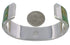 Sterling Silver And Turquoise Inlay Bracelet TX39688