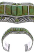 Turquoise Genuine Sterling Silver Southwest Cuff Bracelet CX49713
