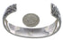 Silver And Multicolor Inlay Southwestern Cuff Bracelet PX38948