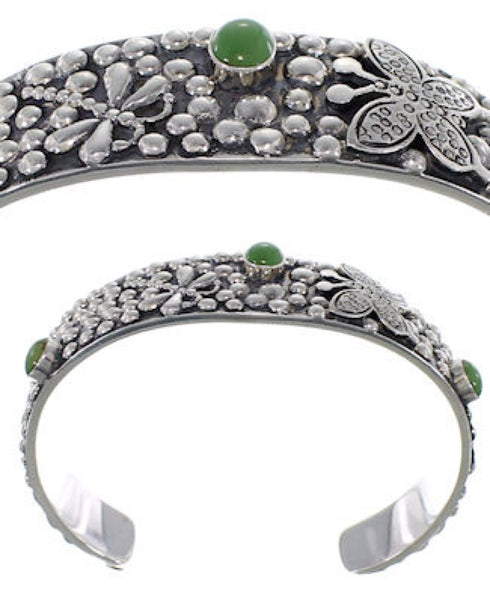 Turquoise Southwest Dragonfly Butterfly Bracelet Jewelry PX38957