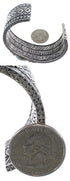 Southwestern Sterling Silver And Turquoise Cuff Bracelet HX27241