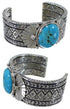 Sterling Silver Jewelry Turquoise Cuff Bracelet HX27255