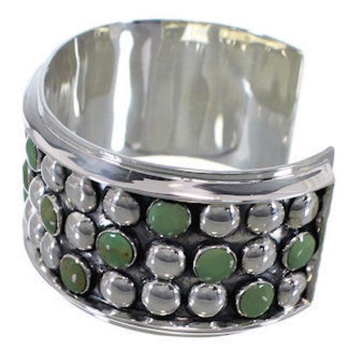 Turquoise Jewelry Silver Southwestern Cuff Bracelet MX27520