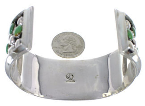 Genuine Sterling Silver Turquoise Jewelry Cuff Bracelet MX27526