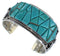 Sterling Silver Jewelry Turquoise Inlay Cuff Bracelet GS59867