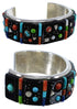Southwestern Multicolor Inlay Jewelry Cuff Bracelet PX28012