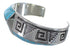 Turquoise Inlay Southwest Cuff Bracelet BW70512