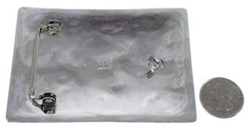 Eagle Turquoise Southwest Silver Belt Buckle GS57735