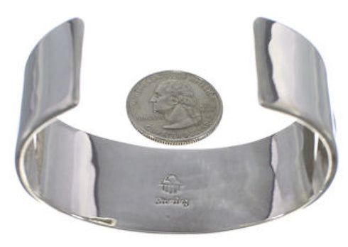 Silver Multicolor Native American Design Cuff Bracelet EX27873