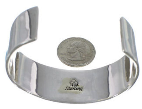 Native American Design Silver Multicolor Cuff Bracelet EX27889