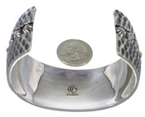 Southwest Jewelry Turquoise Sterling Silver Cuff Bracelet MX27109