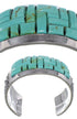 Southwest Jewelry Turquoise Sterling Silver Cuff Bracelet MX27117
