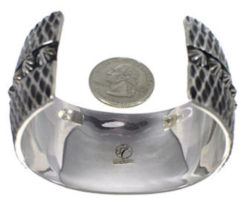 Southwest Jewelry Turquoise Sterling Silver Cuff Bracelet MX27117