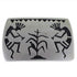 Hopi Indian George Phillips Silver Kokopelli Belt Buckle DS55308