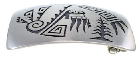 Hopi Red Bearded Kachina George Phillips Belt Buckle YS62635