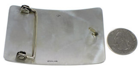 Hopi Red Bearded Kachina George Phillips Belt Buckle YS62635