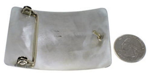 Silver Deer George Phillips Native American Hopi Belt Buckle YS62632