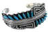 Sterling Silver Jewelry Turquoise Southwest Cuff Bracelet FX28169