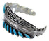 Sterling Silver Jewelry Turquoise Southwest Cuff Bracelet FX28169