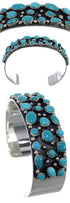 Authentic Sterling Silver Turquoise Bracelet Jewelry VX37758