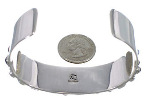 Multicolor Southwest Sterling Silver Cuff Bracelet VX37769