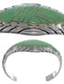 Authentic Sterling Silver Southwest Turquoise Cuff Bracelet VX37681