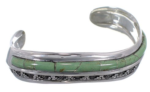 Southwest Silver And Turquoise Cuff Bracelet TX39381