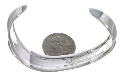 Southwest Silver And Turquoise Cuff Bracelet TX39381