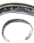 Southwestern Silver And Turquoise Cuff Bracelet TX39386
