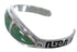 Silver Water Wave Southwestern Turquoise Jewelry Bracelet VX37519