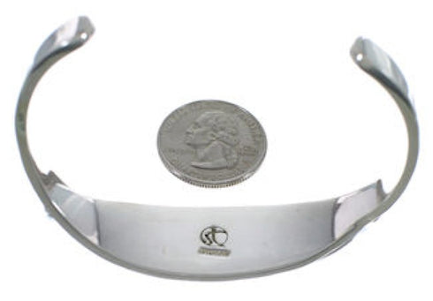 Southwest Water Wave Sterling Silver Multicolor Bracelet VX37595