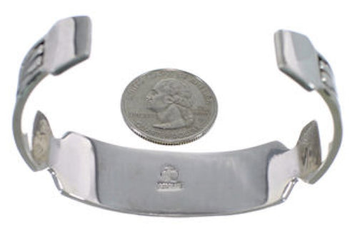 Southwest Sterling Silver Mulitcolor Jewelry Bracelet VX37640