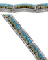 Multicolor Turquoise Native American Design Link Bracelet GS62431