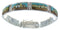 Sterling Silver Native American Village Design Link Bracelet GS62418