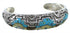 Turquoise Multicolor Native American Design Cuff Bracelet EX27905