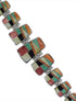 Sunset WhiteRock Multicolor Sterling Silver Link Bracelet PX35347