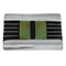 Southwestern Sterling Silver Jet Turquoise Belt Buckle TX28787