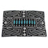 Southwest Authentic Sterling Silver And Turquoise Belt Buckle PX29151