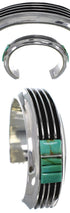 Southwest Jewelry Sterling Silver Turquoise Cuff Bracelet EX27418
