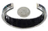 Multicolor Native American Village Design Silver Bracelet IS63264