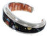 Silver Native American Mesa Design Multicolor Bracelet IS63333